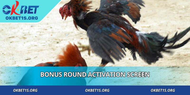 Bonus round activation screen