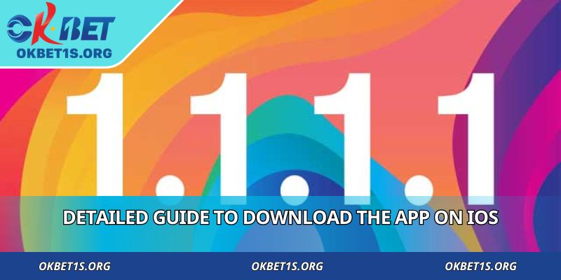 Detailed guide to download the app on iOS