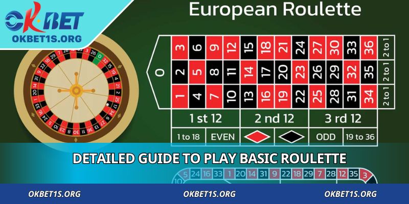 Detailed guide to play basic roulette