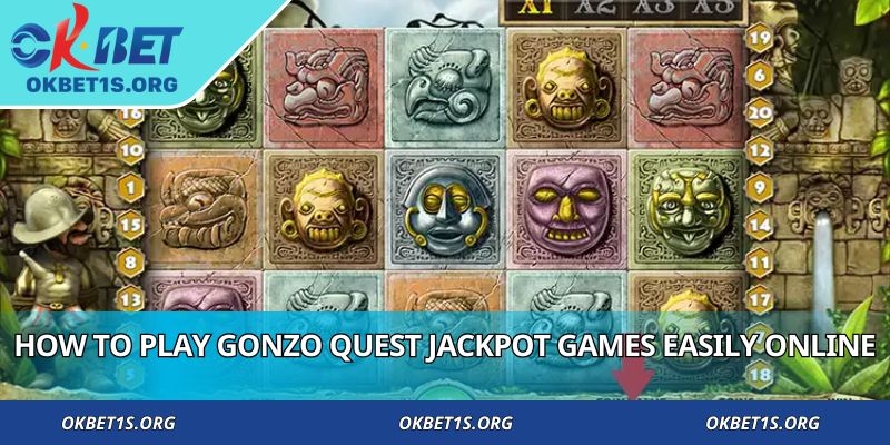 How to play Gonzo Quest Jackpot games easily online