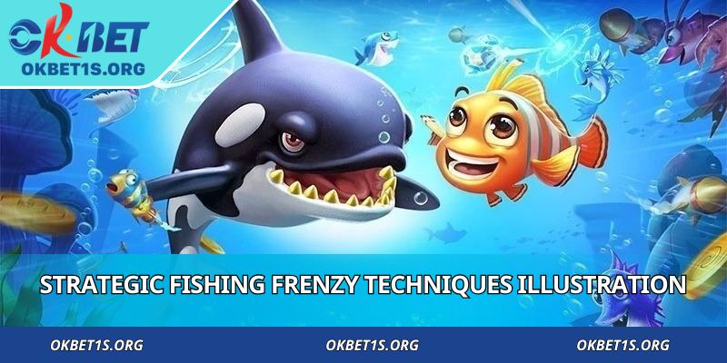 Strategic Fishing Frenzy techniques illustration