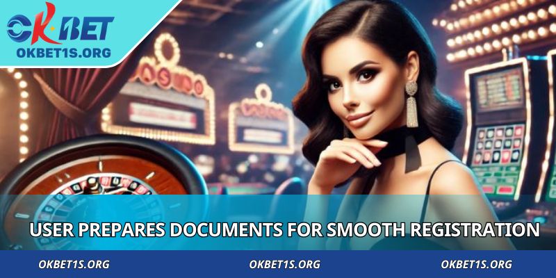 User prepares documents for smooth registration