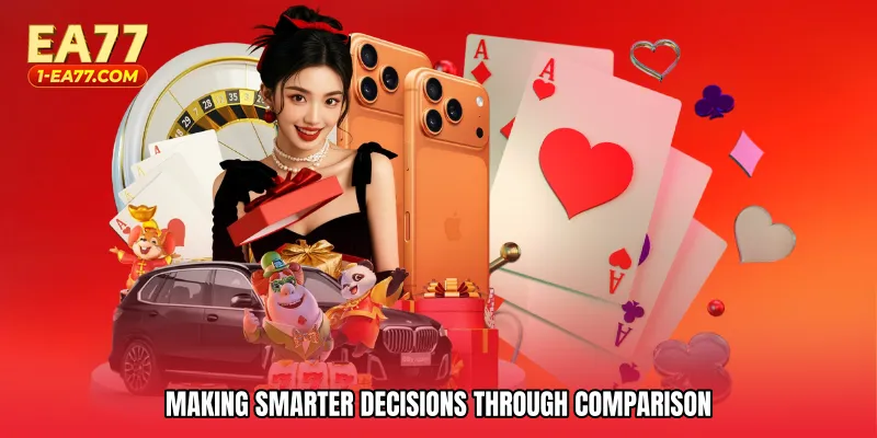Making smarter decisions through comparison