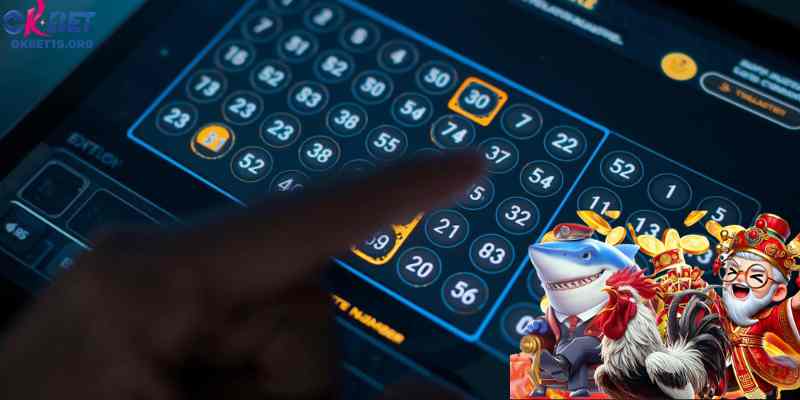 Online Lottery Number Selection