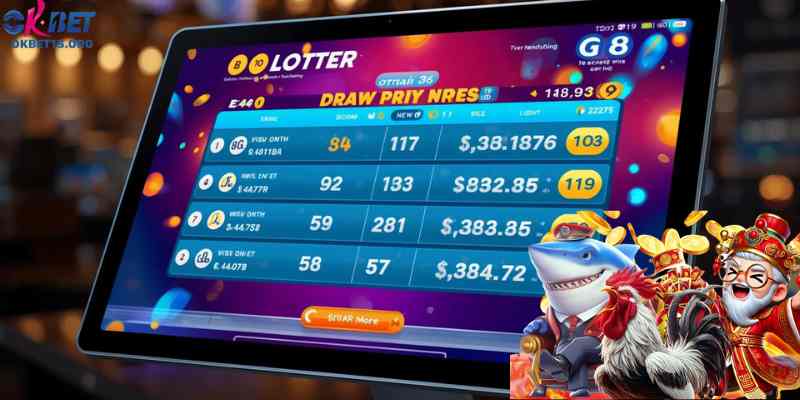 Lottery Draw Results Display