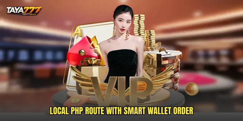 Local PHP route with smart wallet order